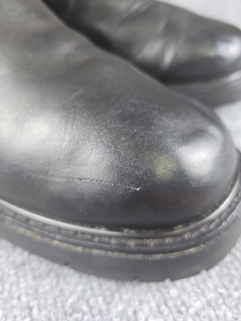 Harley-Davidson Men's Side Street Black Leather Harness Boots Size 8 / EUR 41